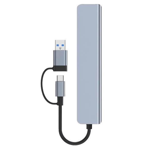 8-in-1 USB-C Hub Docking Station for Laptops, Tablets, Smartphones
