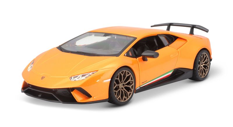 Bburago 1/24 Lamborghini Huracan Performante (19cm Long) - Orange