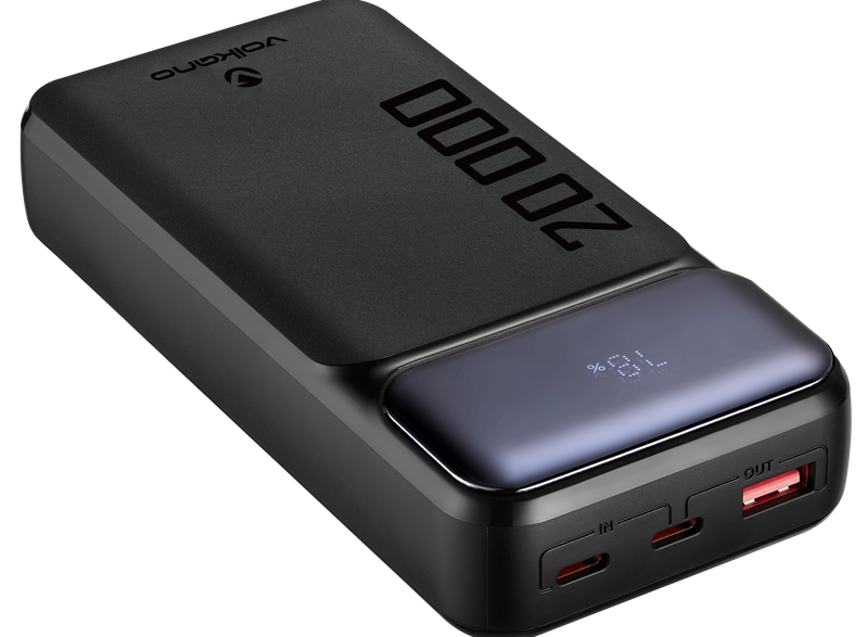 Volkano Roma Certified 20000mAh PD 20W Dual USB Fast Charging Power Bank