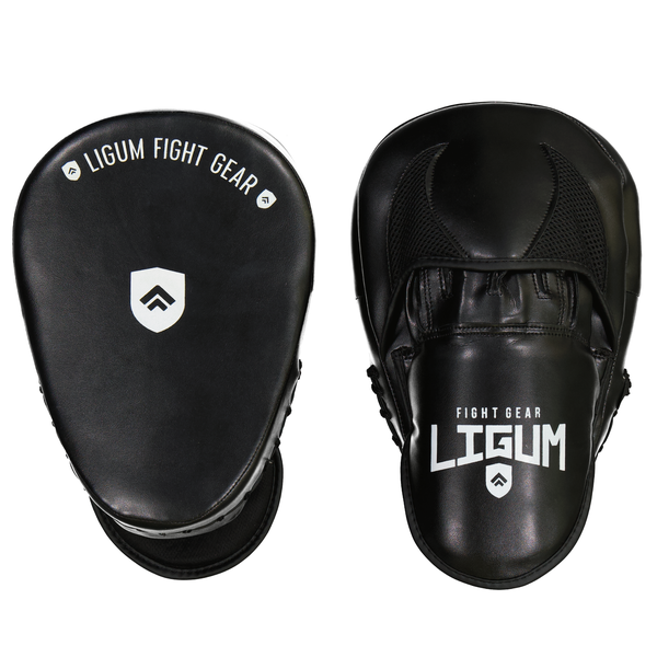 Ligum Fight Gear - Imperium Versatile Strike Pads - Broad Spectrum Technical Strike Pads - MMA - Black