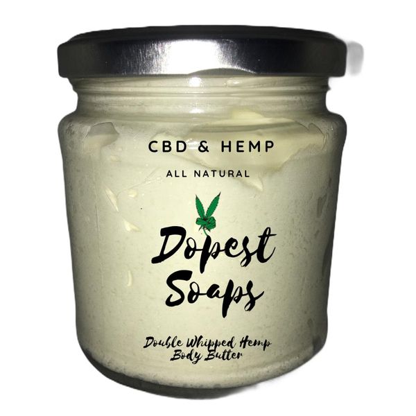 Dopest Soaps Double Whipped Hemp Body Butter