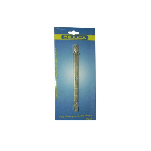 Dejuca - Peg Stay - Brass - 250mm + Screw - card - 5 Pack