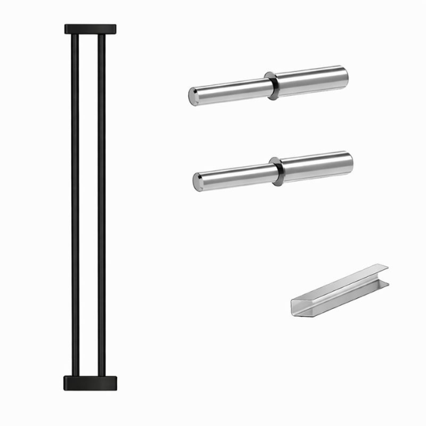 innolife Safety Gate Extension- Pet Gate- Baby Gate Extension- Black