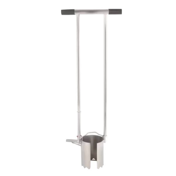 Garden Long Handle Stainless Steel Bulb Planter Seedling Transplanter