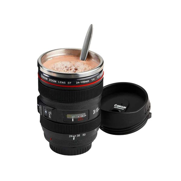 Unique Camera Zoom Lens Coffee Mug