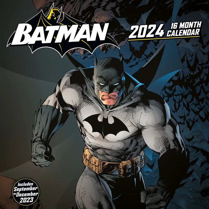 DC Comics Batman 2024 Square Wall Calendar Shop Today. Get it