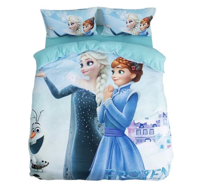 Frozen 3D Custom Print - Queen Size - Duvet Cover Set