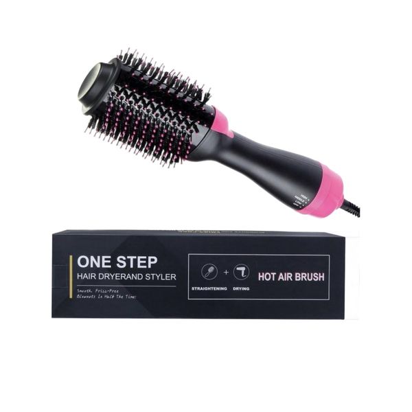 Electric Hot Air Brush Hair Dryer and Styler - Hair Volumiser