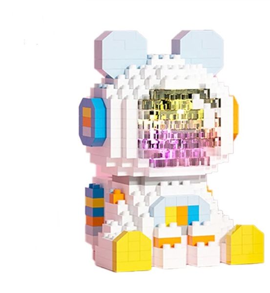 Yas-520Pcs Space Blocks with LED Light