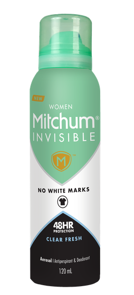 Mitchum Invisible Anti-Perspirant &amp; Deodorant Women - Clear Fresh - 120ml