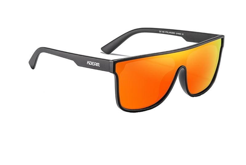 Kdeam 501 C4 Orange Black Polarized Sunglasses