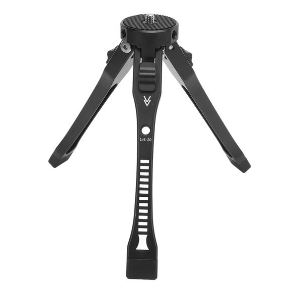 Adjustable desktop tripod with 1/4" screw