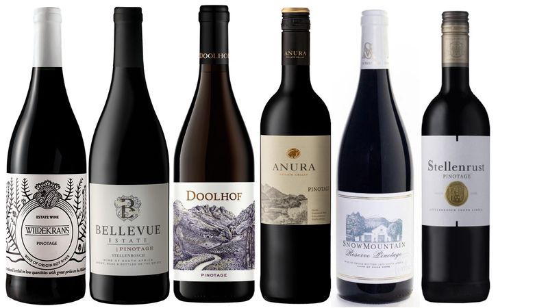 Mixed Case of Premium Pinotage Wines - 6 x 750 ml