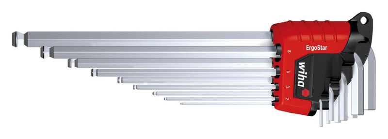 L-Key, Ball End, 9 Piece image