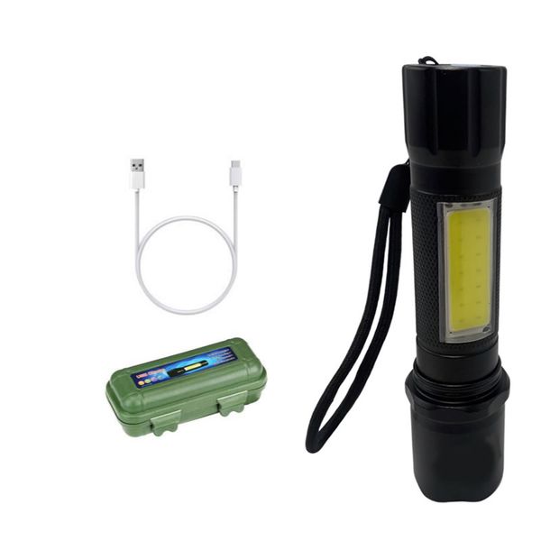 288000LM Mini Powerful and Rechargeable LED Torch FA-920