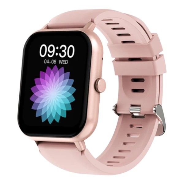 D8 - Waterproof Smart Watch With Voice Assistant &amp; Fitness Tracking - Pink