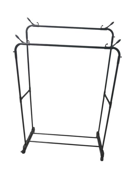Double Layer Double Pole Clothes Drying Rack