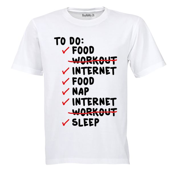Mens - T-Shirt - White image