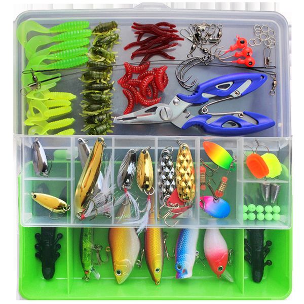 Lure 101-Piece Fishing Bait Set