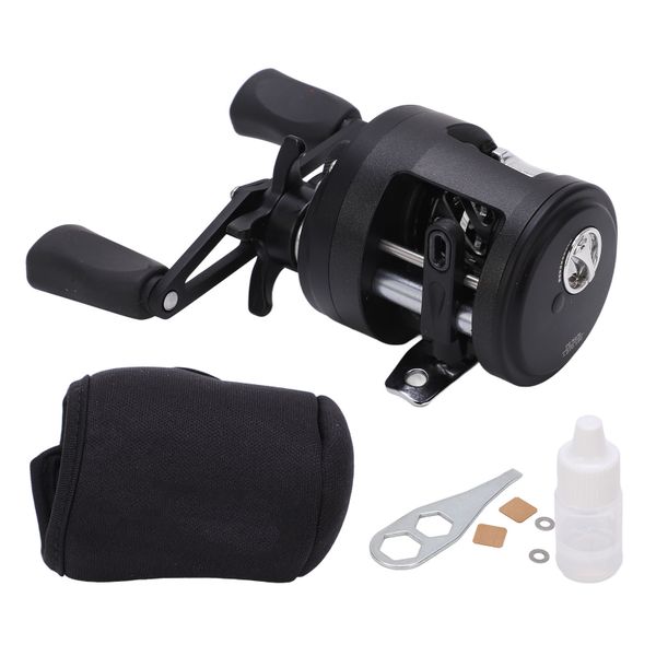 DKS50 6.2:1 High Speed Metal Drum Fishing Reel RH