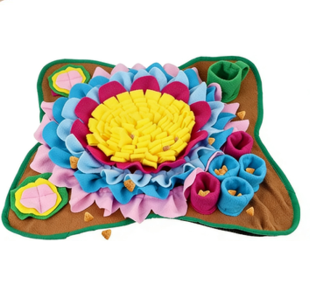 QKTNIUBI Pet Snuffle Mat - Portable Interactive Nose Smell Training Mat