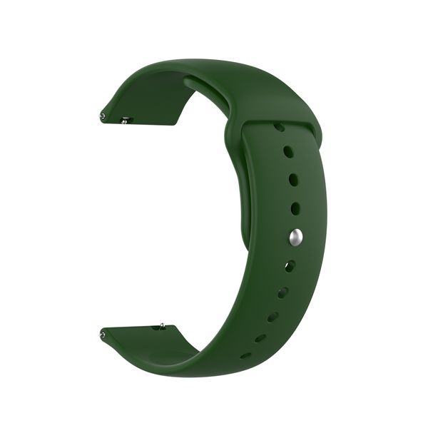Cre8tive Silicone Strap For Garmin Vivoactive 4S Watch (18mm) Large