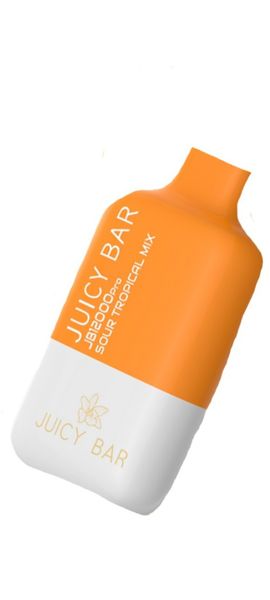 Juicy Bar 12000 Puffs Disposable Vape - Sour Tropical Mix Flavor