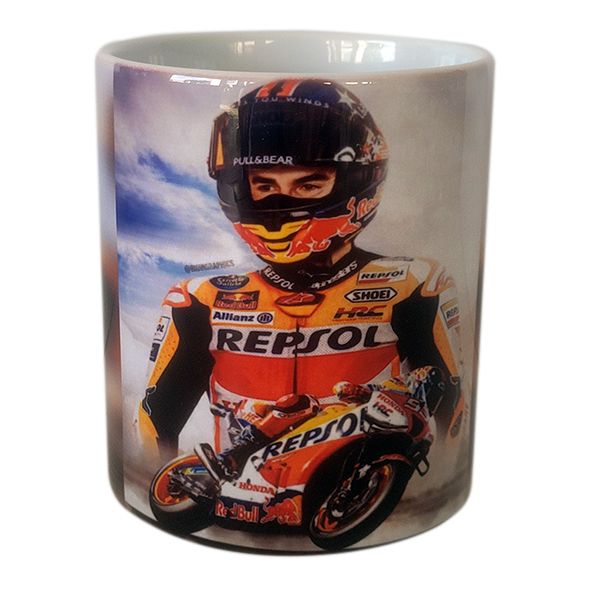 Moto GP Bikes `Look` - Coffee Mug - Marc Marquez-Repsol Honda