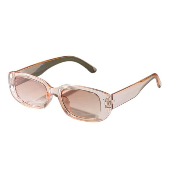 Versatile Retro Gradient Sunglasses - Champagne