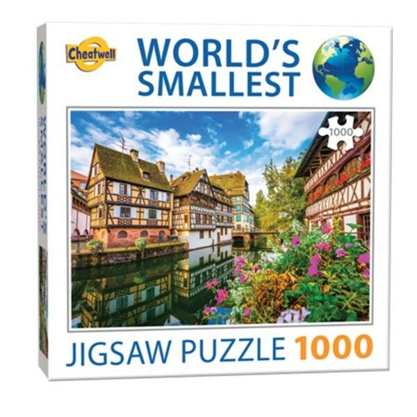 World's Smallest 1000-Piece Puzzle - Strasbourg