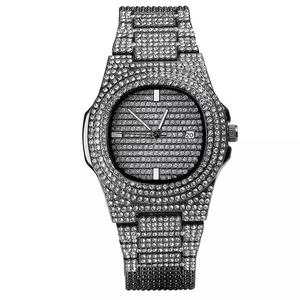 LGM Black Iced Out watch