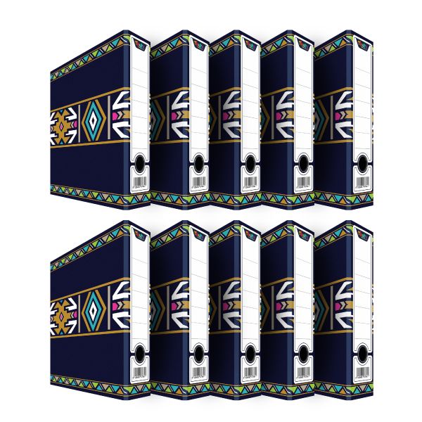 Thuto A4 70MM Arch Lever File (Pack of 10) - Ndebele Edition