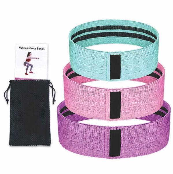Bushido Hip Resistance Bands - Set of 3