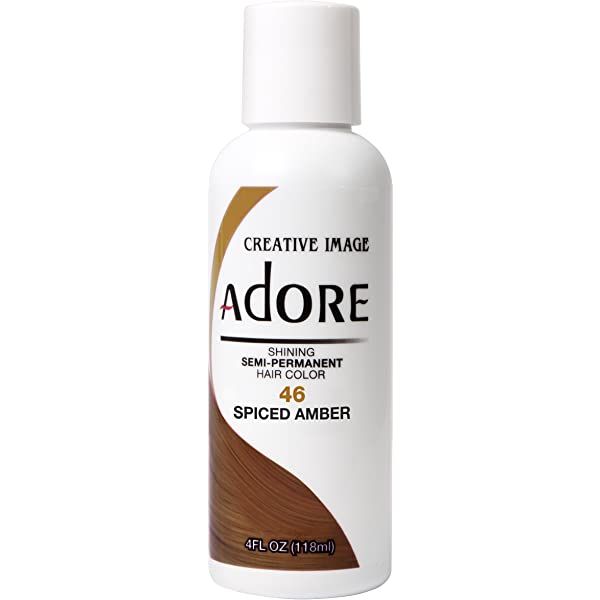 Adore Shining Semi-Permanent Hair Color-46 Spiced Amber 118ml