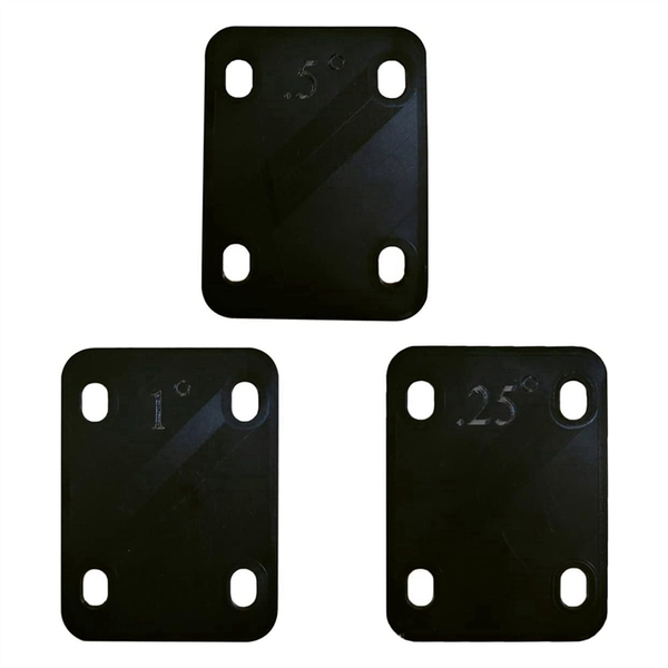 Guitar Neck Shims 3Pcs 0 25 0 5 And 1 Degree Gasket