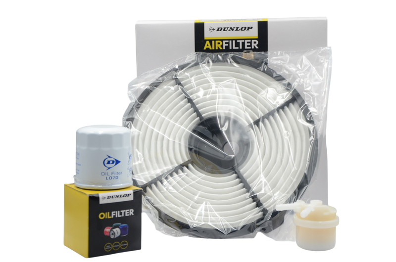 Dunlop Service Filter Kit FK983 FK17 - Compatible with Toyota Tazz 2E 12V