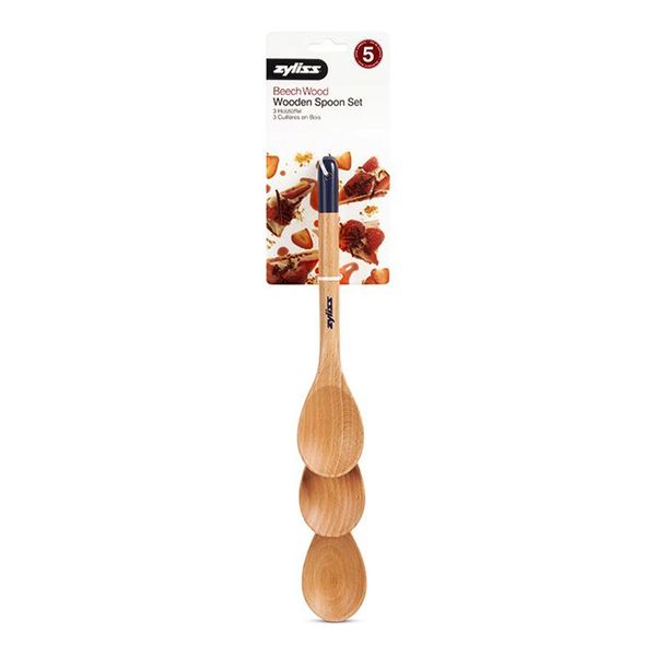 Zyliss - Wooden Spoons - Set of 3 - E980207