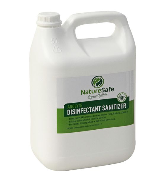 NatureSafe Anolyte Disinfectant Sanitiser