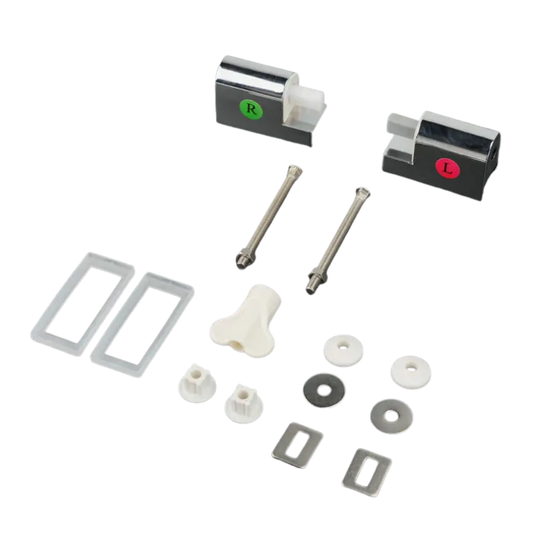 Silent Flush Hinges Toilet Replacement Part Kit for Bathroom Use