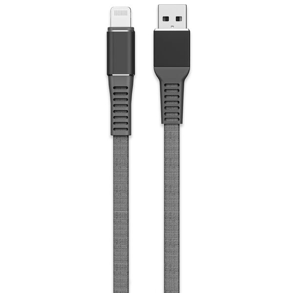 Superfly 60-Watt Type C to Lightning MFI Sync &amp; Charge Cable - Aluminium