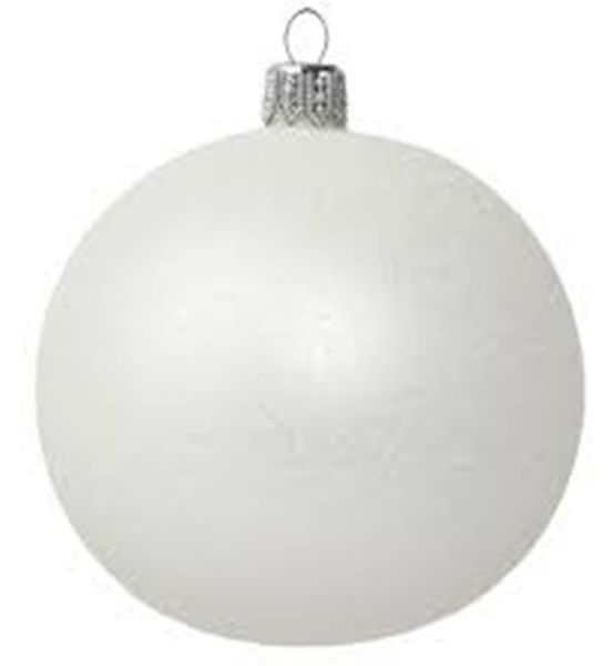 Golden Garland White Christmas Baubles