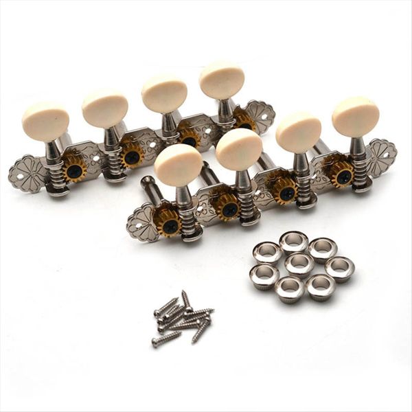 Mandolin Tuning Pegs Set Right &amp; Left Hand Tuners 8 String Machine Heads Ma
