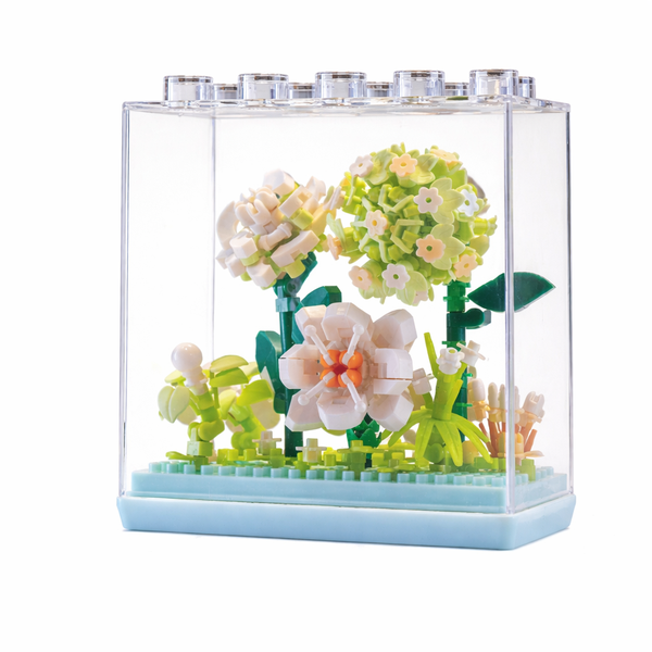 Water Flower Shadow Hydrangea Decor Set - Multicolour - 304 Pieces