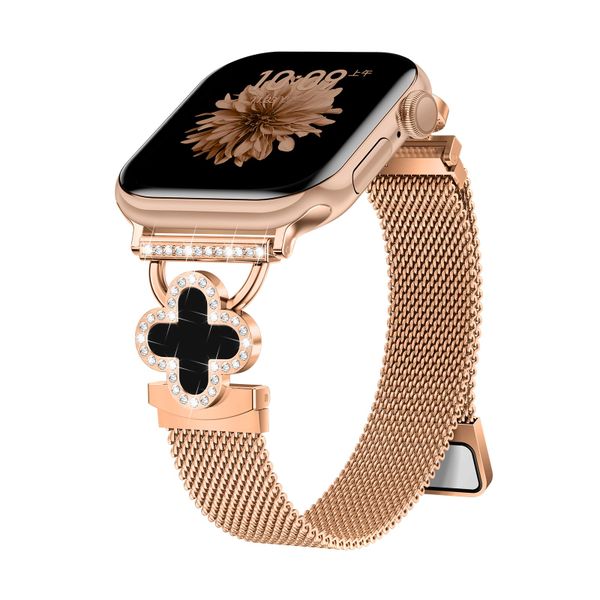 Magnetic Slim Metal Band Compatible with Apple Watch 38/40/41mm