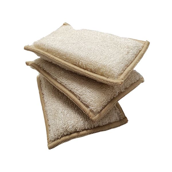MChem's New Bamboo Sponge Set (Pack of 3) - 9 x 13cm