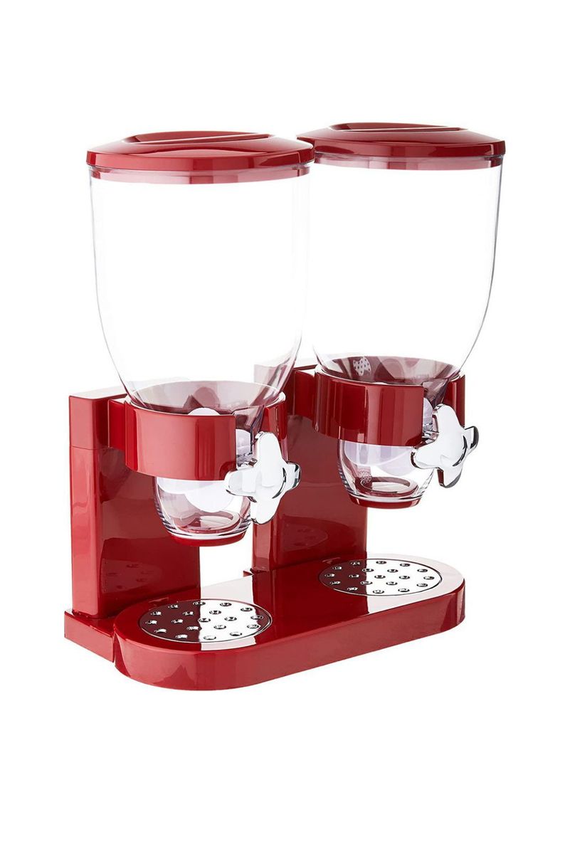 Dream World 1000gms Double Barrel Cereal Dispenser Red Shop Today