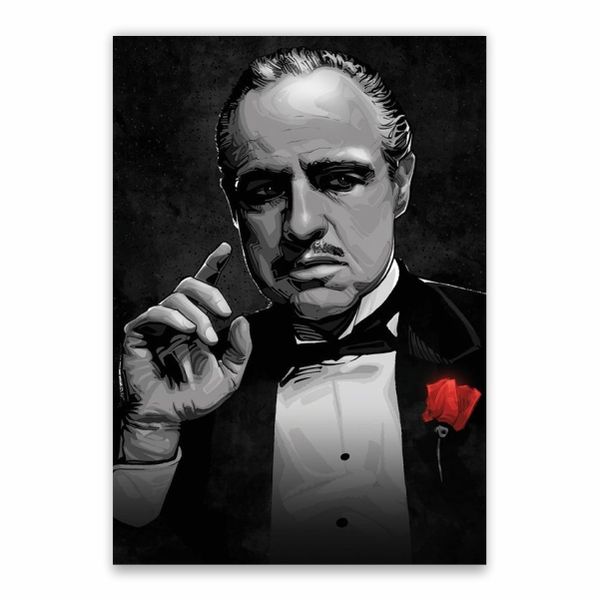 The Don Grey And White Poster - A1
