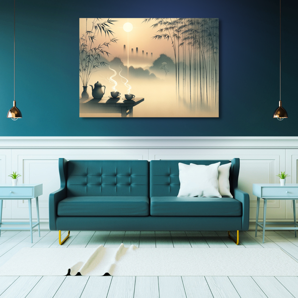 Canvas Wall Art Decor - Cup Of Tea Artwork