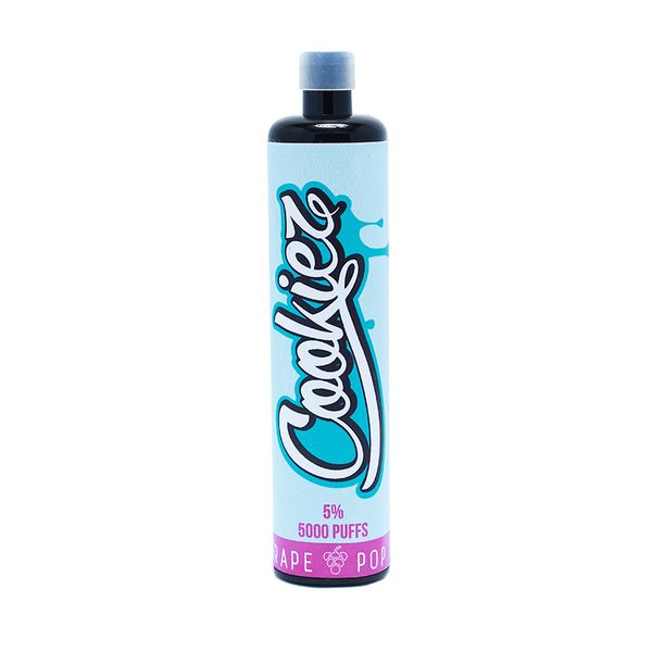 Cookiez Disposable Vape Iced Grape Pop - 5% Nic Salt 5000 Puffs