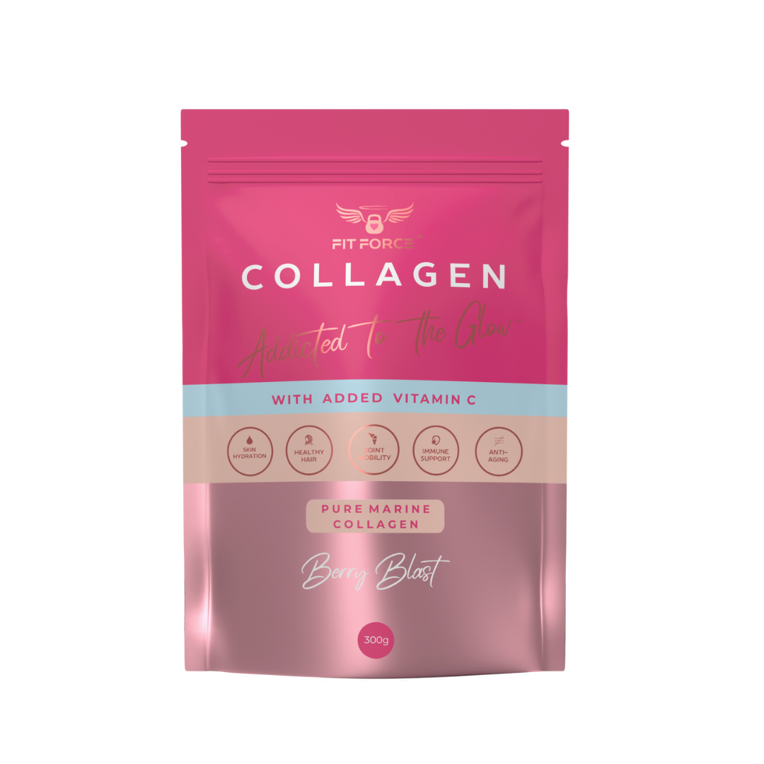 Fit Force Collagen with Vitamin C Berry Blast Flavor (300g) Buy